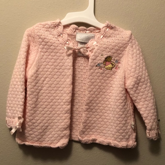 Baby girl Disney Knitted Pink Sweater